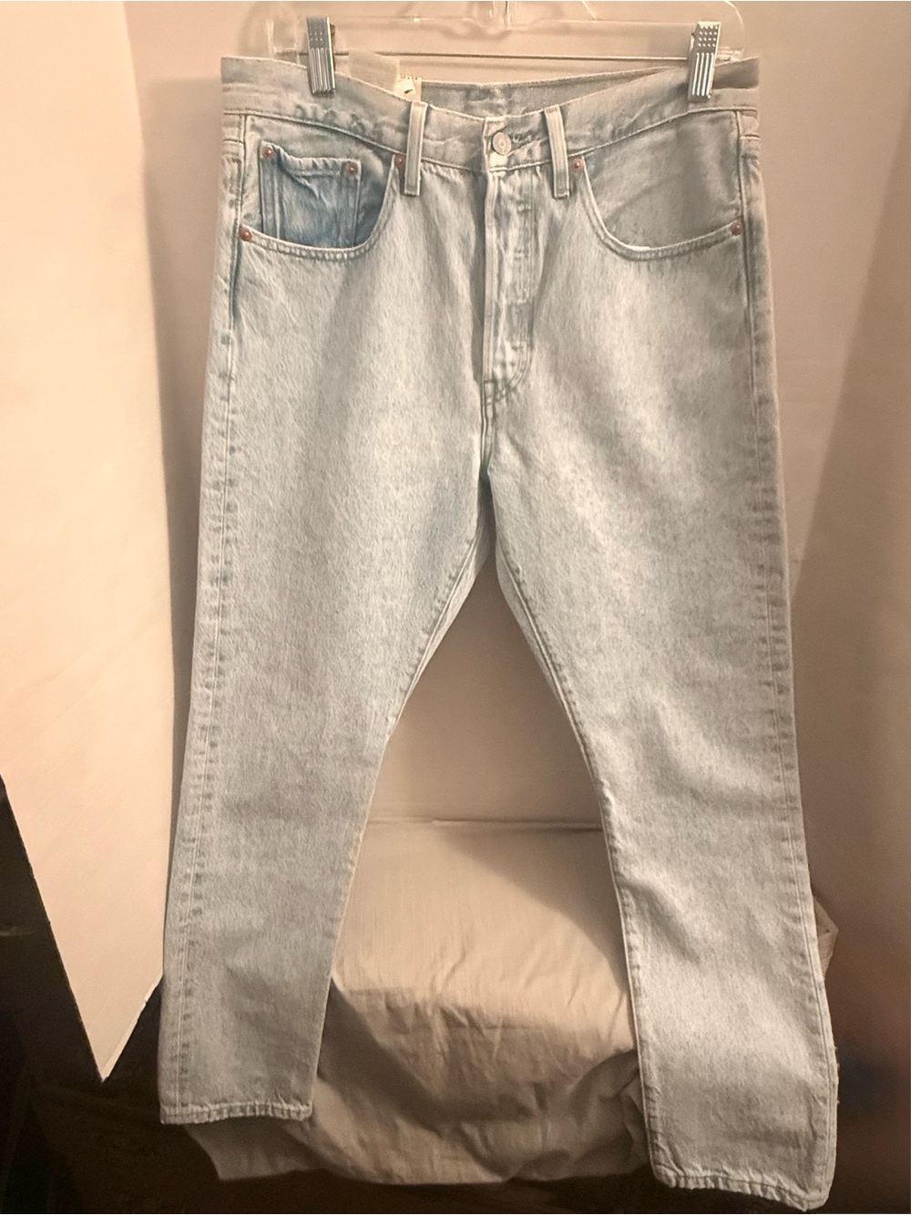 Levi's 501 Skinny Straight Jeans Tango Light NWT